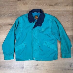 Vintage 90s Hunting Horn Windbreaker Jacket Men’s Size M